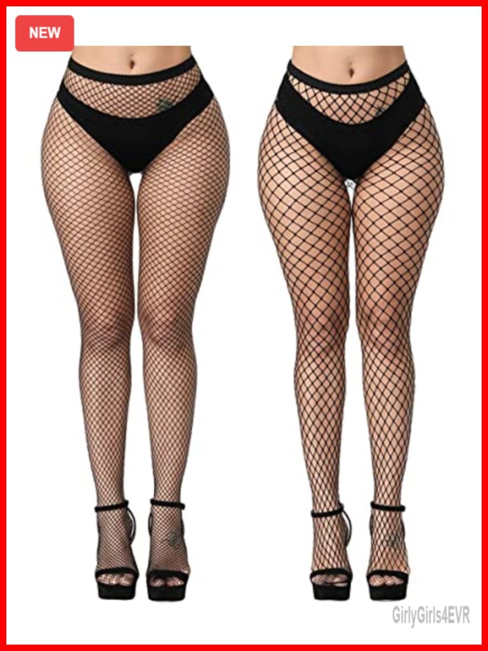 High Waist Patterned Fishnet Tights Suspender Pantyhose Thigh High Stockings